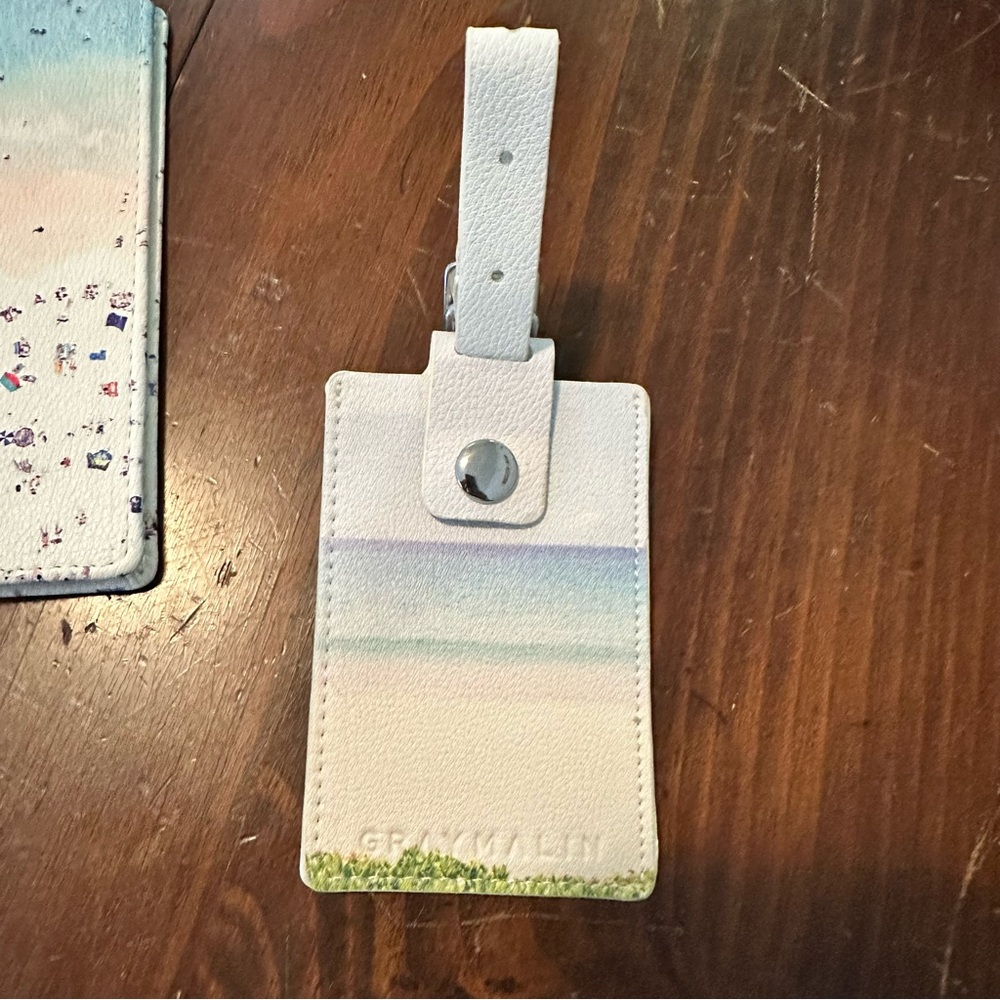 Gray Malin Beach Passport Holder and Luggage Tag Set - Picture 5 of 6